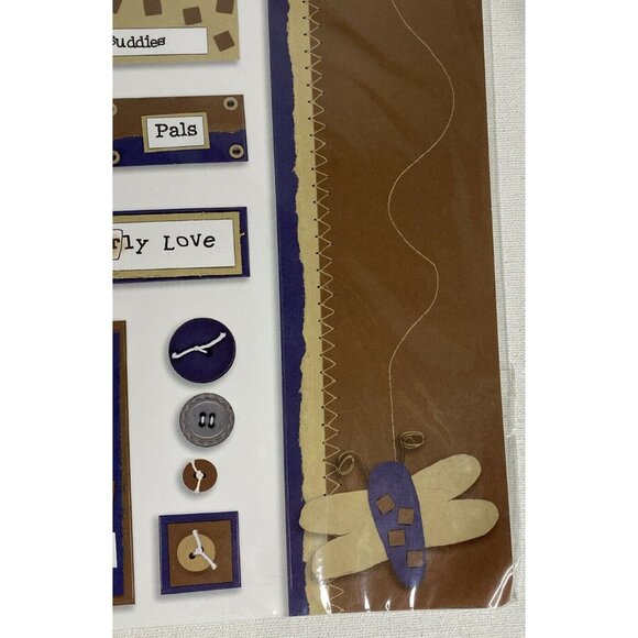 Brothers Friends Brotherly Love Scrapbook Pages &  Tags 12 x12 New - Picture 3 of 7